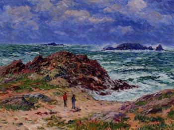 Henri Moret : By the Sea in Southern Brittany